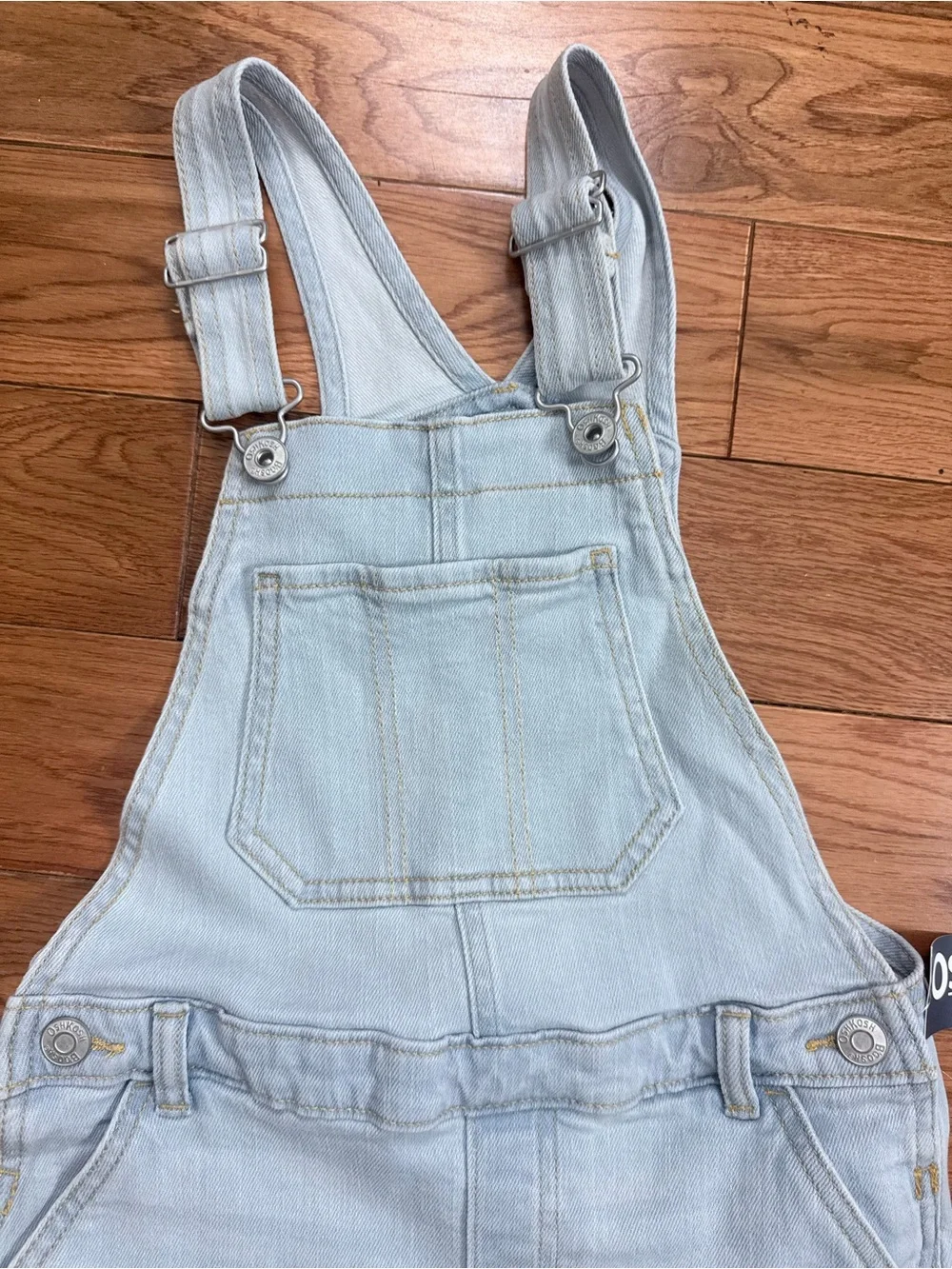 Oshkosh B’Gosh Girls Lightwash Denim Skirtall NWT